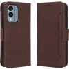 VSETKONAMOBIL 55050 SLOT Peňaženkový obal pre Nokia X30 hnedý