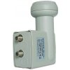 Mascom MCT01 UHD Twin LNB 0.1dB 40mm