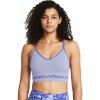 Under Armour Podprsenka Seamless Low Long Bra Purple M