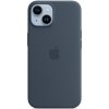 Apple iPhone 14 Silicone Case with MagSafe - Storm Blue -MW5T3ZM/A