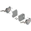 BLUM Aventos HK-S Tip-On střední 20K2C00T06 zdvihací mechanismus (400-1000) + krytky světle šedé