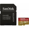 Pamäťová karta SanDisk MicroSDHC 32GB Extreme Plus + SD adaptér (SDSQXBG-032G-GN6MA)