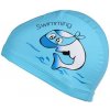 Dolphin detská plavecká čiapka svetlo modrá balenie 1 ks
