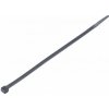 Solight Sťahovacie, viazacie pásky, 3,6 x 200mm, 100ks, čierne