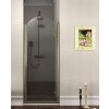 GELCO - ANTIQUE sprchové dvere 800, číre sklo, pravé, bronz GQ1380RC