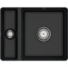 VILLEROY & BOCH VILLEROY & BOCH - Keramický drez Villeroy & Boch podstavný Subway 60 XU, 675801S5, Ebony 675801S5