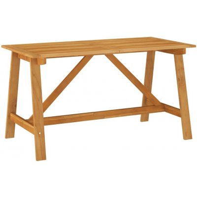 Prolenta Maison Exclusive Garden jedálenský stôl 140 x 70 x 73,5 cm z masívneho akáciového dreva
