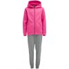 Dievčenská tepláková súprava Lewro, METY Ružová,Sivá, 152-158