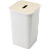 Orthex Collect Kôš na bielizeň, odpad 53 l biely + drevené veko