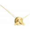 Dizajnové nástenné hodiny Future Time FT9650GD Hands gold 60cm