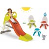 Smoby set šmykľavka Toboggan KS a detský stolík Piknik s dvoma stoličkami KidChair Red 310262-1