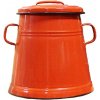 Home Cook smaltovaná nádoba na masť galetka 10 L RED