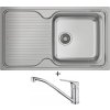 Teka CLASSIC 1B 1D X MC nerezová oceľ + Teka MTP 913 CR chróm
