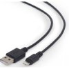 Gembird CC-USB2-AMLM-2M USB 2.0 Lightning (IP5 a vyšší) nabíjecí a synchronizační, 2m, černý