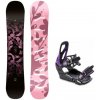 Gravity Empire 24/25 dámsky snowboard + Raven S230 Black/violet viazanie - 142 cm + S/M (EU 37-42)