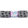 Vetbed protišmyk / Drybed šedá packy 75 x 50 cm DELUXE, vlas 30 mm