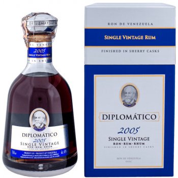 Diplomatico Single Vintage 2005 43% 0,7 l (kartón)