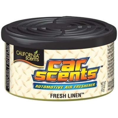 California Scents California Car Scents (Čerstvá bielizeň) Fresh linen linge frais