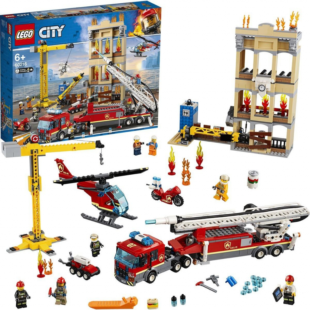LEGO® City 60216 Zásah hasičov v centre od 134,8 € - Heureka.sk