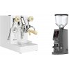 Lelit Mara PL62X V2, white + Eureka Atom W 65, grey