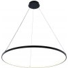 LED závesné svietidlo 1700 lm 3000+4000+6000K čierne Zuma Line BRENO 2023201-BK80