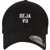 Urban Classics Šiltovka Deja Vu Flexfit Cap Farba: Black/White, Veľkosť: L/XL