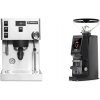 Rancilio Silvia PRO X + Eureka Atom W 65 Casa, black