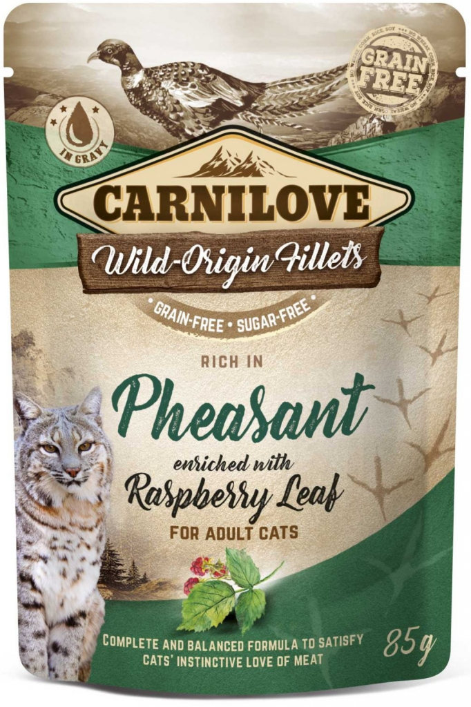 CARNILOVE cat ADULT PHEASANT rasberry 85 g