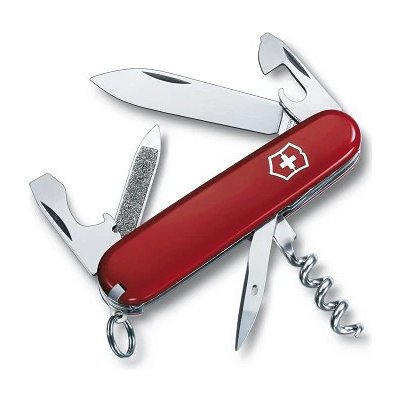 Vreckový nôž Victorinox Sportsman - s krúžkom 0.3803 červený