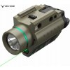 Baterka Green Laser Flashlight Combo s montážou na Picatinny lištu