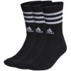 Socks adidas 3 Stripes Cushioned Crew Socks IC1321 (127446) Black/Green 37-39