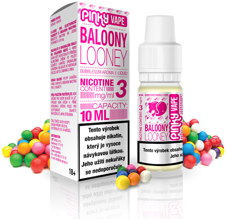 Pinky Vape Baloony Looney 10 ml 18 mg od 3,31 € - Heureka.sk