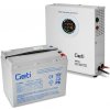 Zdroj záložný GETI GEP501 sinus 500W nástenný + baterie 55Ah