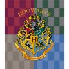 HARRY POTTER Fleecová deka Hogwart Logo 120 x 150 cm Wizarding World