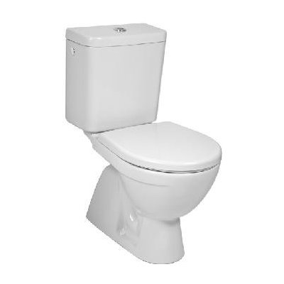 Jika Lyra plus - WC kombi, zvislý odpad, bočné napúšťanie, biela H8263870002413
