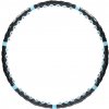 Masážna hula hop obruč HMS HHP006 čierna,svetlomodrá