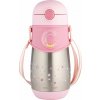 Canpol Babies Termolahev se silikonovou slámkou 0,3 l pink