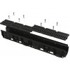 Alca Alcadrain AVZ104-R402 - Vonkajší žľab 100 mm s plastovým rámom a kompozitným roštom B125