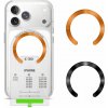Kryt Tech-Protect mmp-210 Magnetic Magsafe Ring 2-Pack Black & Cosmic Orange