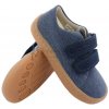 Detské barefoot plátenky Froddo Vegan G3130229 BLUE - veľ. 35