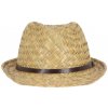 Esschert Design Slamený klobúk Trilby - 1 ks