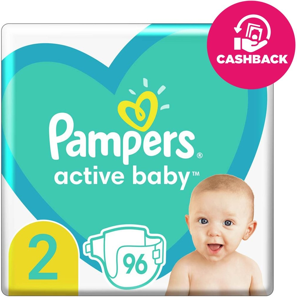 Pampers Active Baby 2 96 ks