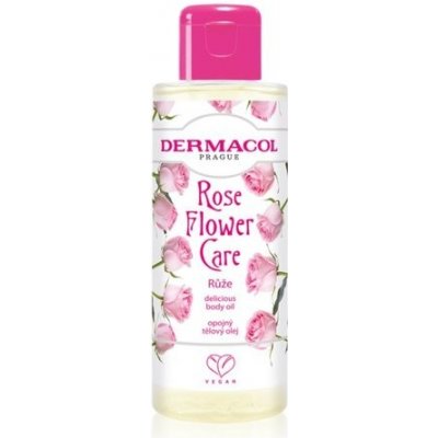 Dermacol Rose Flower Care Body Oil ( ruža ) - Telový olej 100 ml