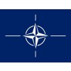 NATO vlajka - 30 x 45 cm - tunel, karabína