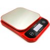WeiHeng WH-B28 Red USB kuchynská vodeodolná váha do 10kg / 1g červená