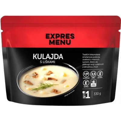 Expres menu Jednoporciová polievka 330 g - Guľajda s líškami