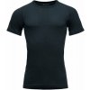 Pánske merino tričko Devold Lauparen merino 190 Base Tee Man ink L