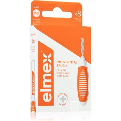 Elmex Interdental Brush medzizubné kefky Sizes mix 8 ks