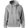 Kopretina - dole na výšku - Oversized mikina dámská Moon - kratšia + širšia - 2XL ( Tmavosivý melír )