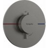 Hansgrohe ShowerSelect Comfort - Termostatická batéria pod omietku, kefovaný čierny chróm 15559340